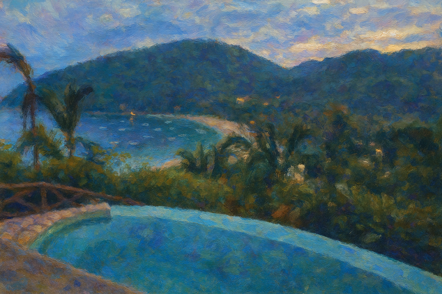Twilight in Yelapa
